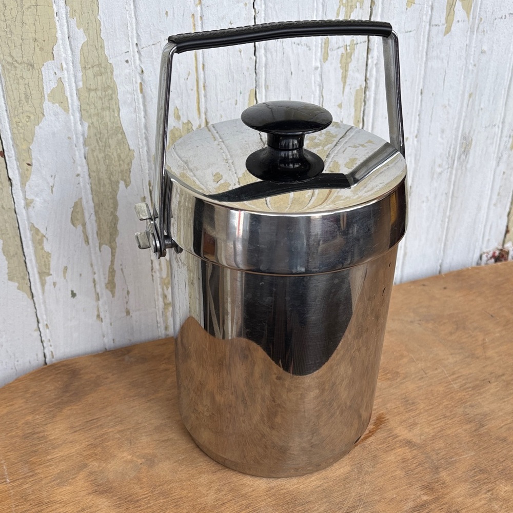 Vintage Alfi stainless steel ice bucket